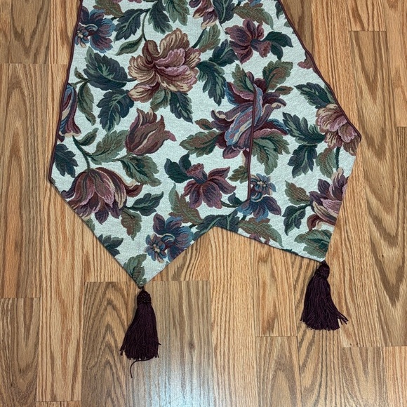 Vintage 64” Tapestry Table Runner - Picture 2 of 5